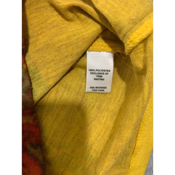 Women's Small (S) Cato Wearble Art Blouse Colorful Artistic Vibrant Short Sleeve - Picture 4 of 10